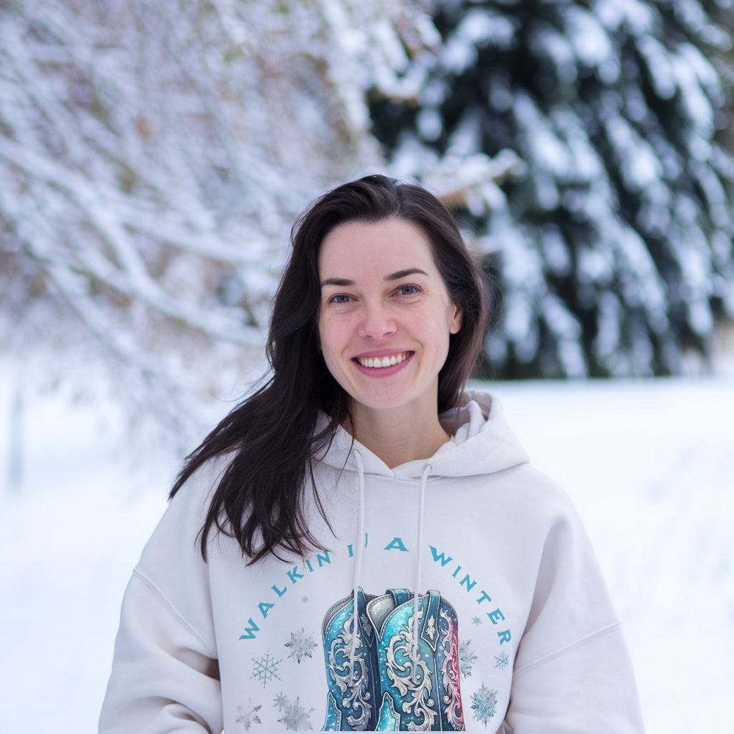 Walkin’ in a Winter Prayerland Hoodie | Salt and Light Merch