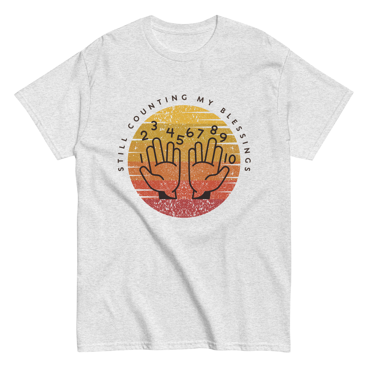STILL COUNTING MY BLESSINGS Christian T-shirt
