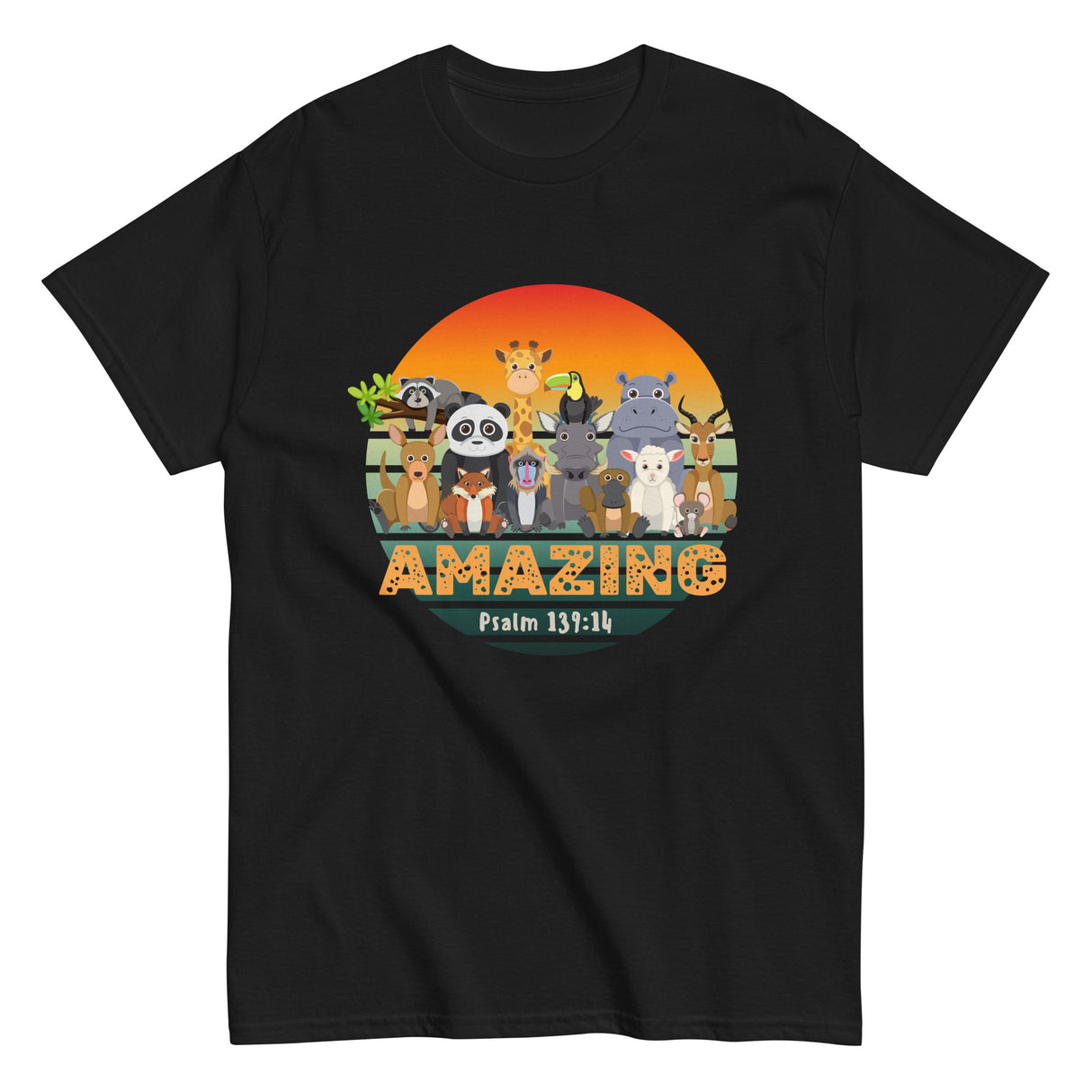 AMAZING Psalm 139:14 Christian T-shirt