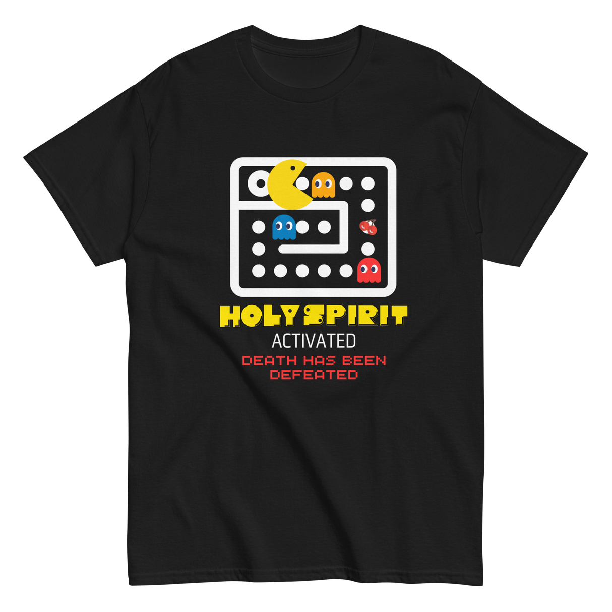 Holy Spirit Activated Gamer Christian T-shirt
