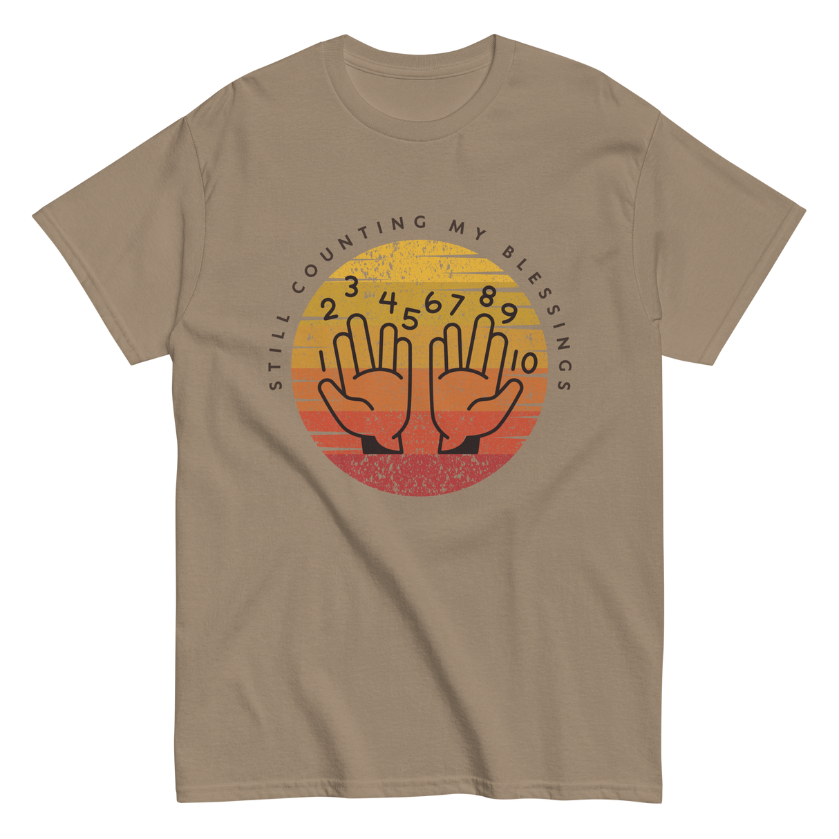 STILL COUNTING MY BLESSINGS Christian T-shirt