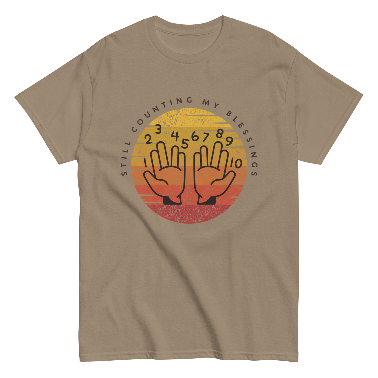 STILL COUNTING MY BLESSINGS Christian T-shirt