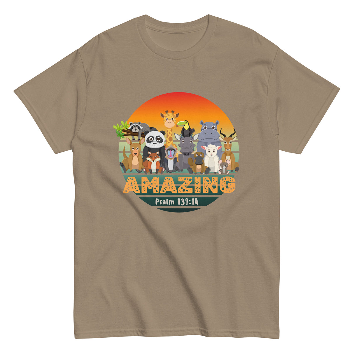 AMAZING Psalm 139:14 Christian T-shirt