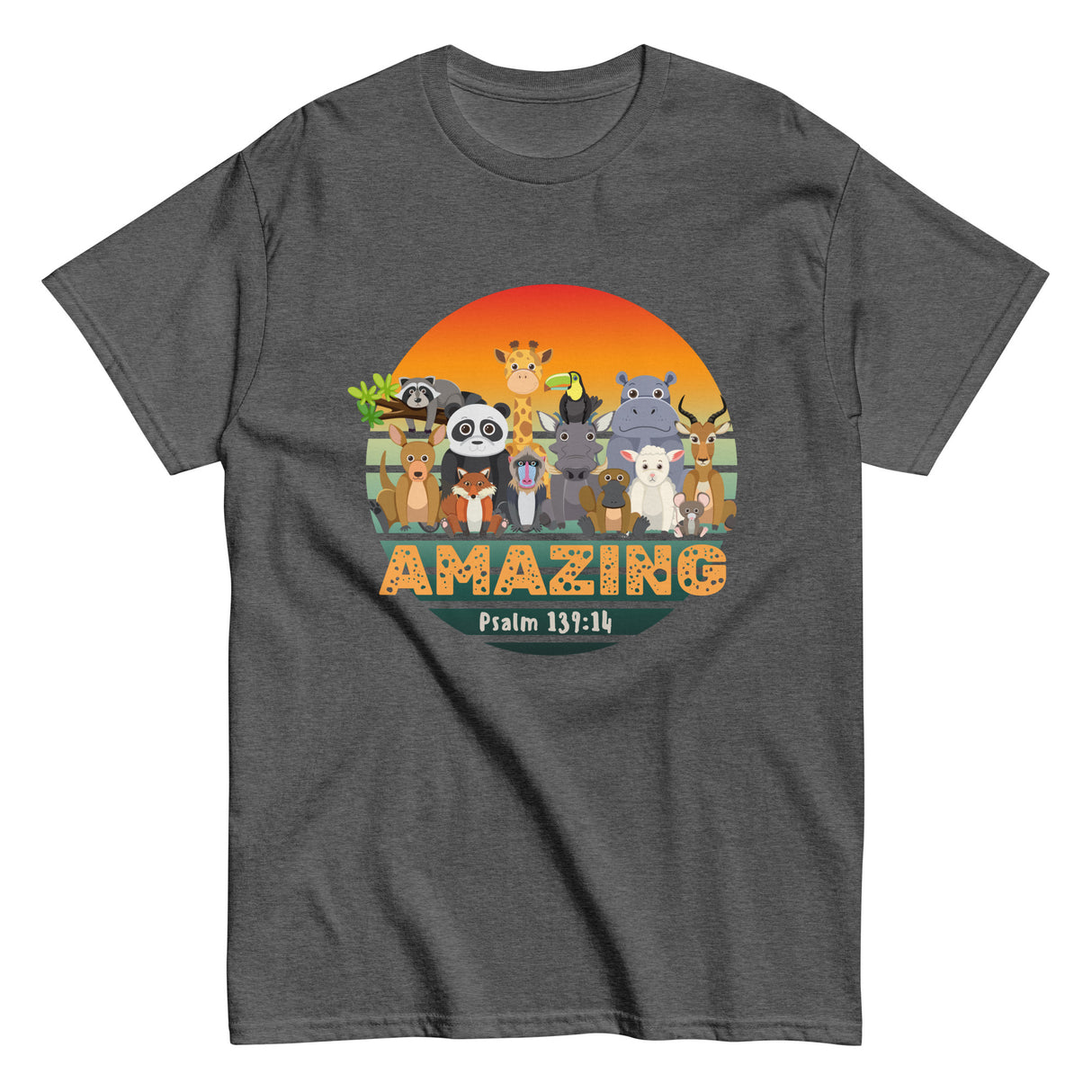 AMAZING Psalm 139:14 Christian T-shirt
