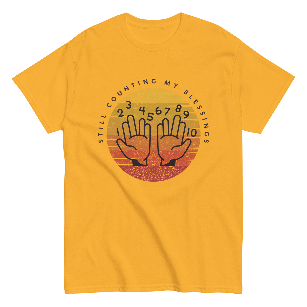 STILL COUNTING MY BLESSINGS Christian T-shirt