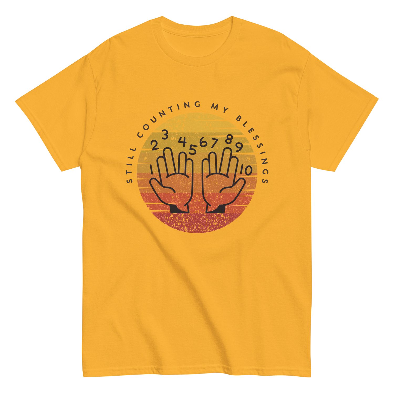 STILL COUNTING MY BLESSINGS Christian T-shirt