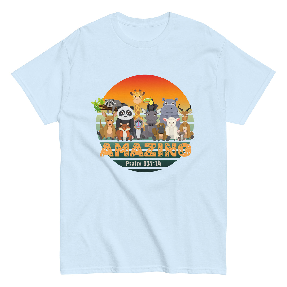 AMAZING Psalm 139:14 Christian T-shirt