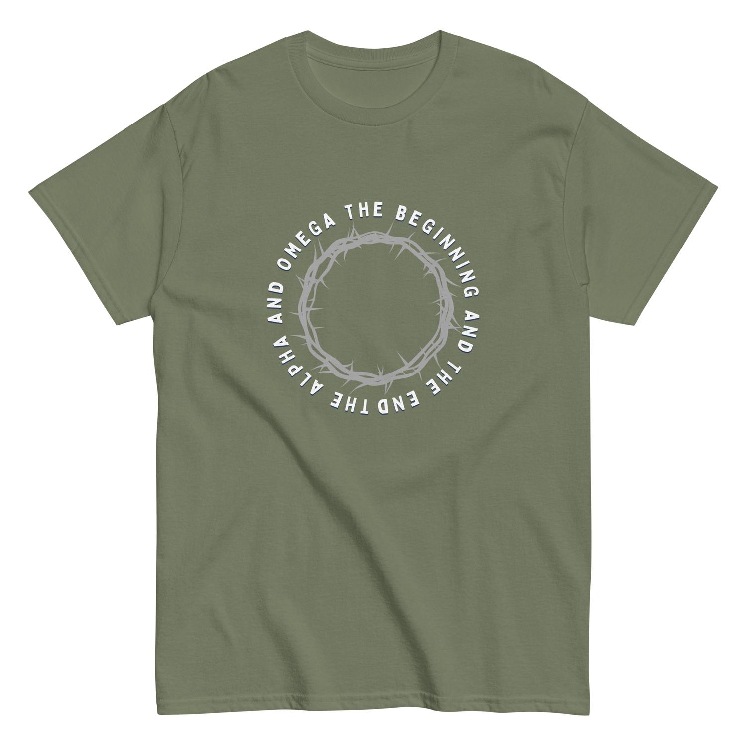 Alpha and Omega Classic Christian Tee