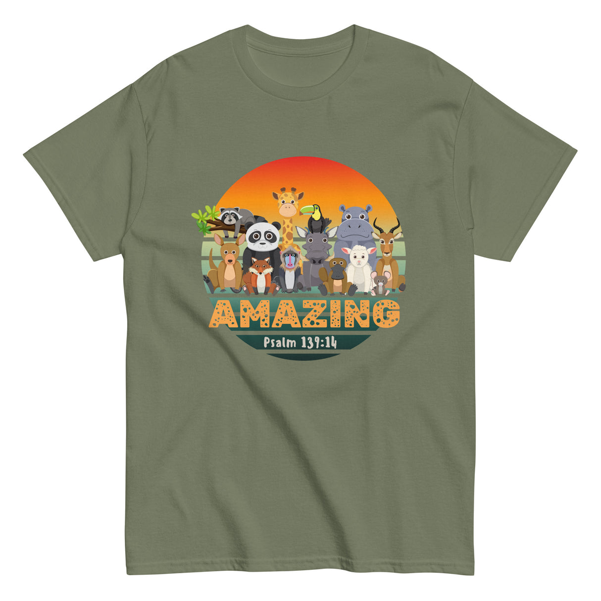 AMAZING Psalm 139:14 Christian T-shirt