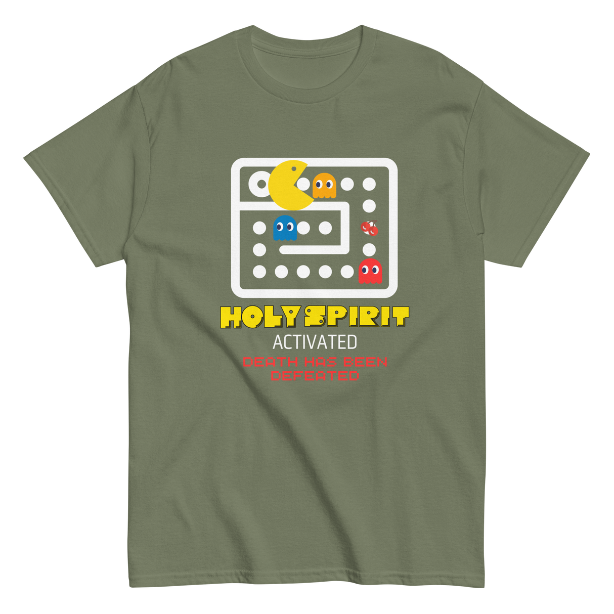 Holy Spirit Activated Gamer Christian T-shirt