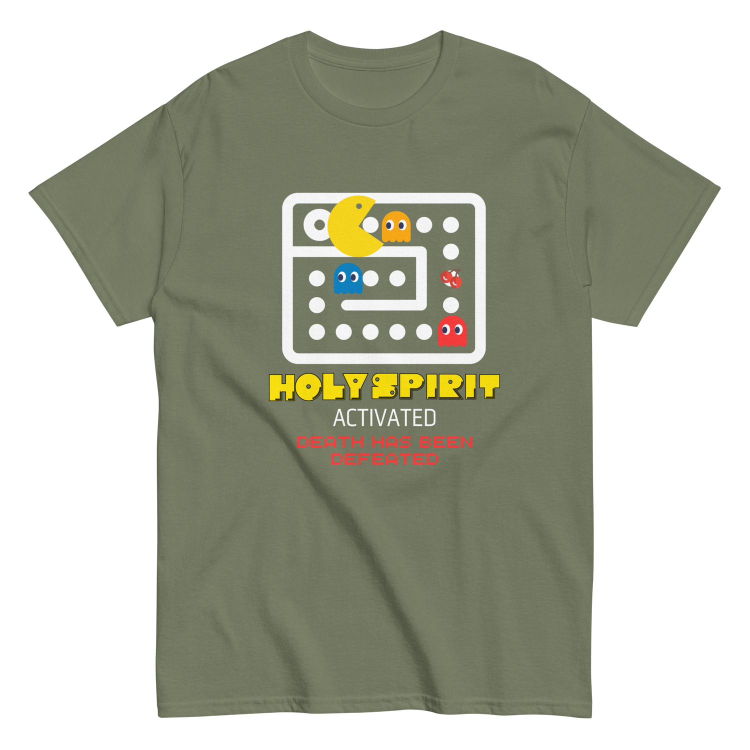 Holy Spirit Activated Gamer Christian T-shirt