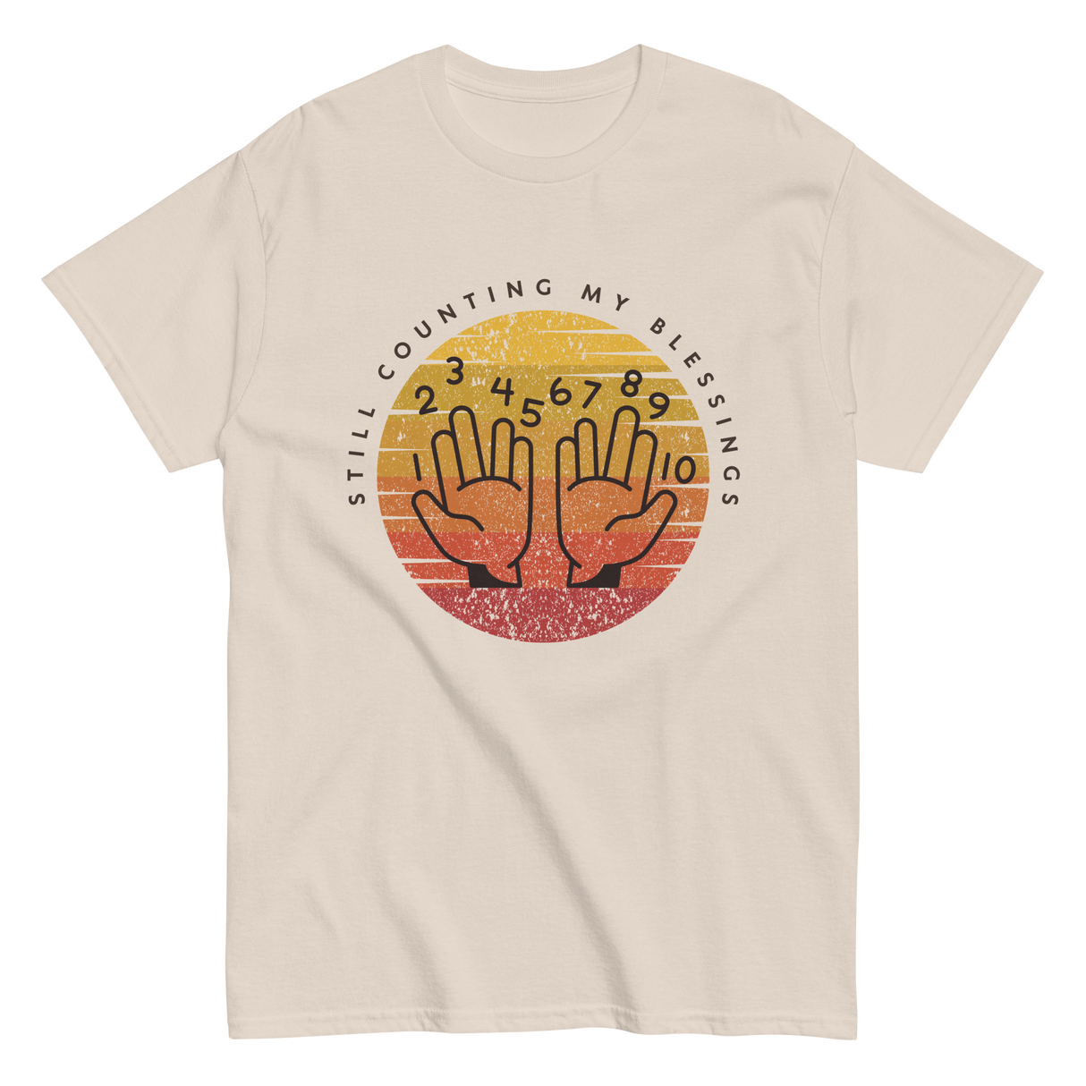 STILL COUNTING MY BLESSINGS Christian T-shirt