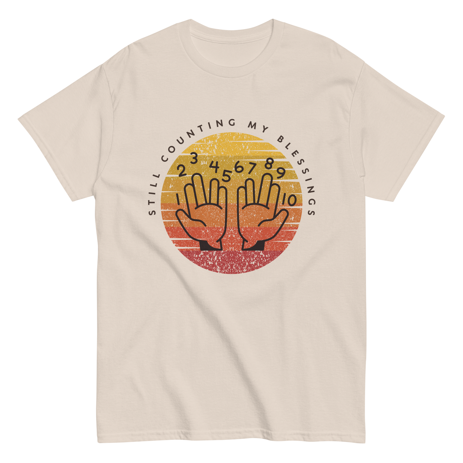 STILL COUNTING MY BLESSINGS Christian T-shirt