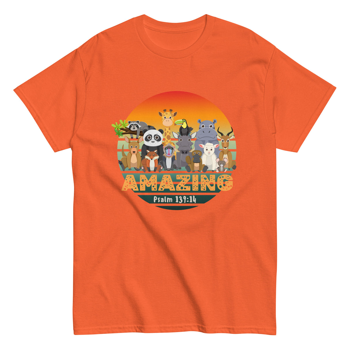 AMAZING Psalm 139:14 Christian T-shirt