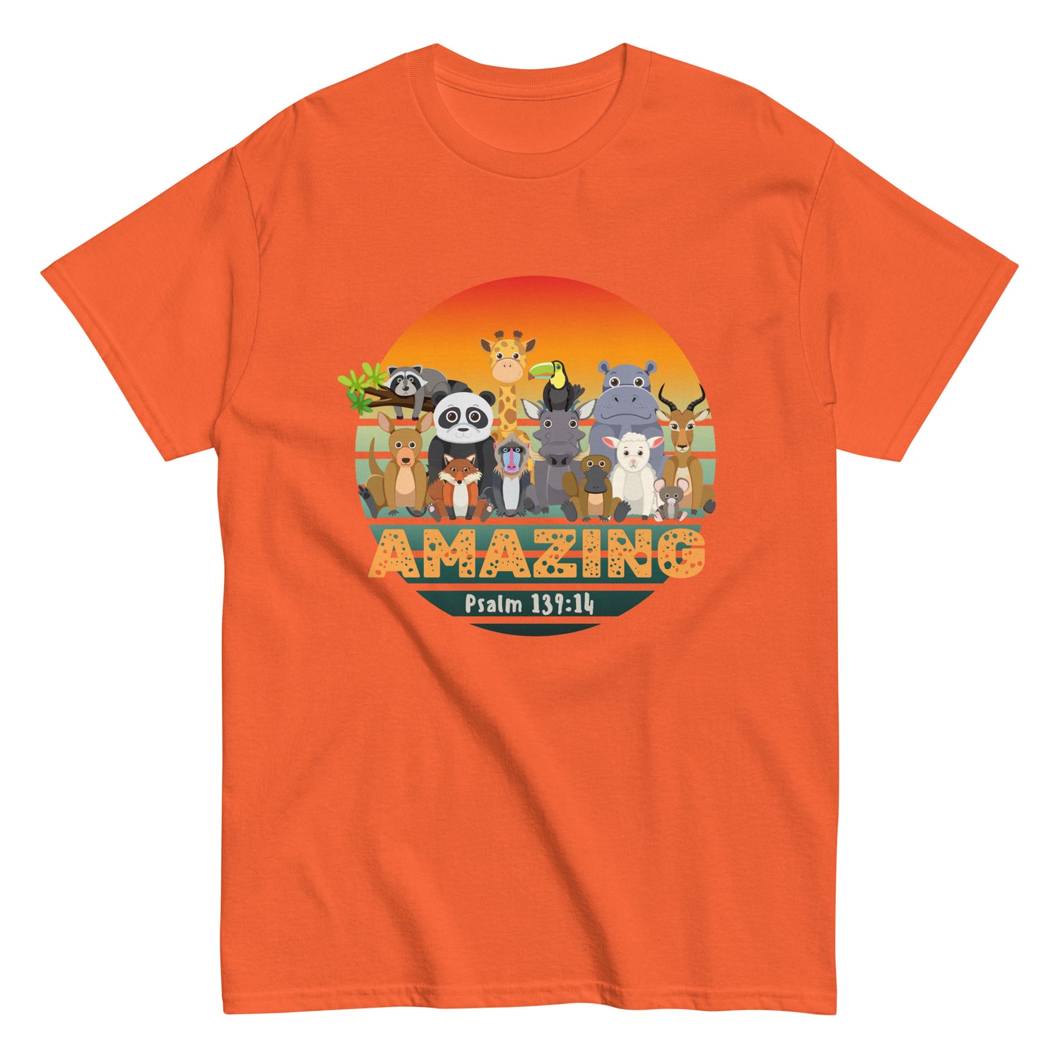 AMAZING Psalm 139:14 Christian T-shirt
