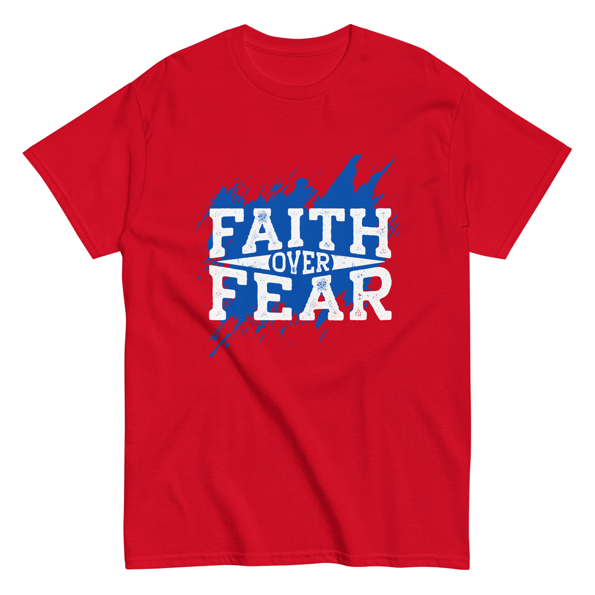 Salt and Light Merch Faith Over Fear Christian T-shirt