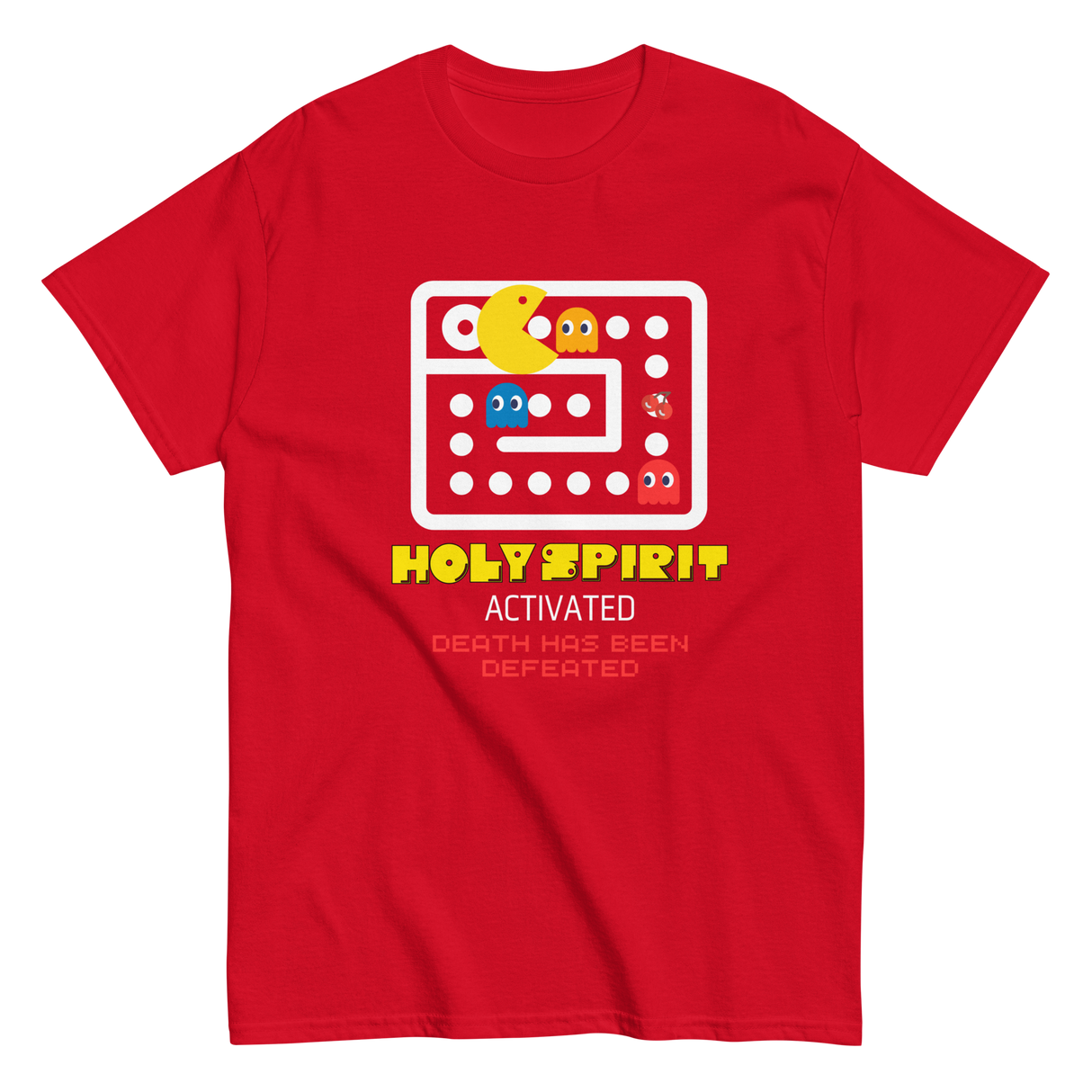 Holy Spirit Activated Gamer Christian T-shirt