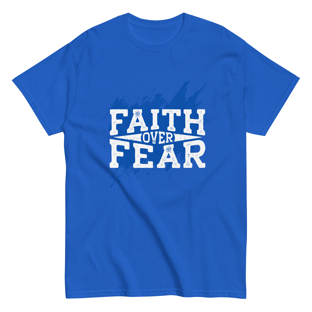 Salt and Light Merch Faith Over Fear Christian T-shirt