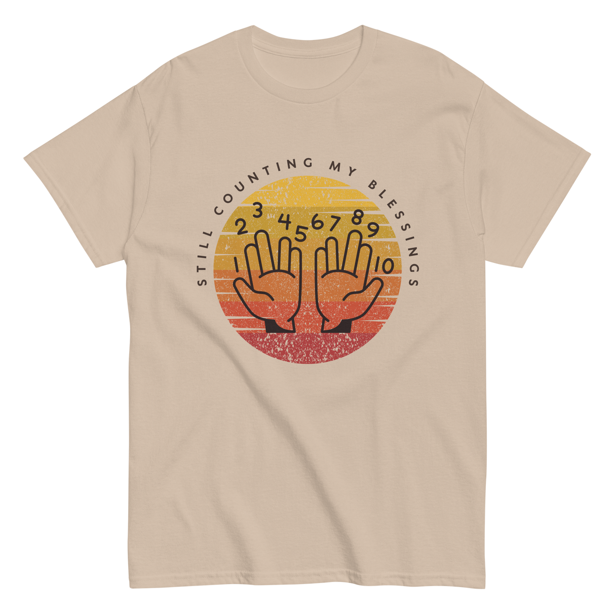 STILL COUNTING MY BLESSINGS Christian T-shirt