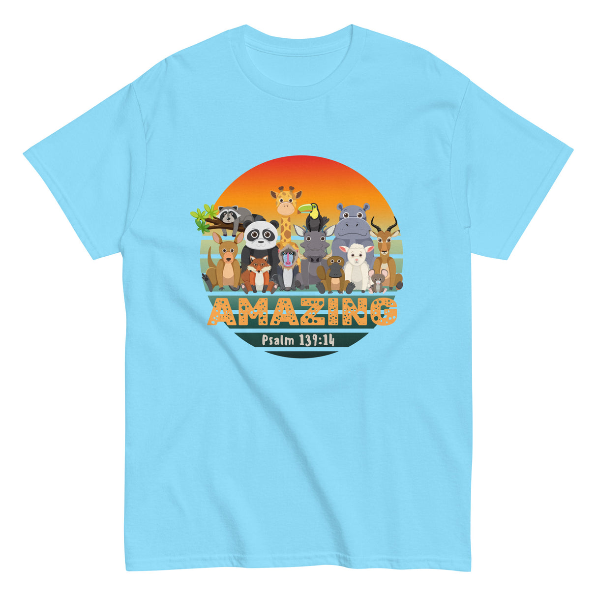 AMAZING Psalm 139:14 Christian T-shirt