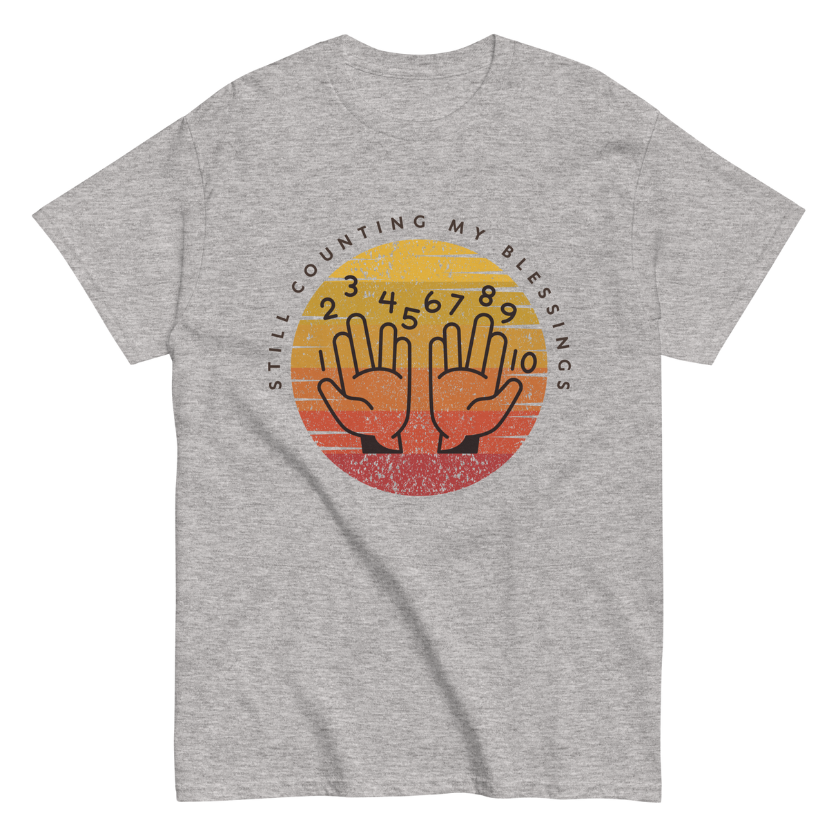 STILL COUNTING MY BLESSINGS Christian T-shirt