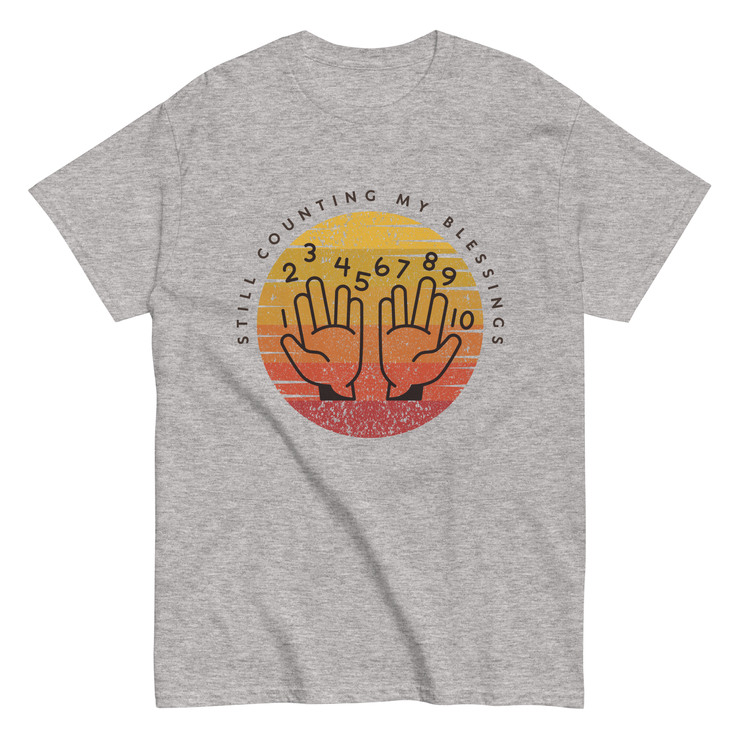 STILL COUNTING MY BLESSINGS Christian T-shirt