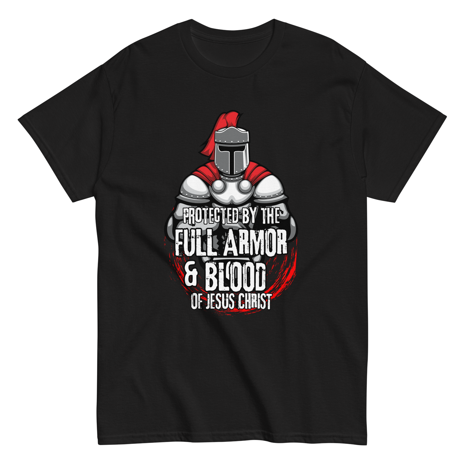 Full Armor & Blood of Jesus Christ Christian T-shirt