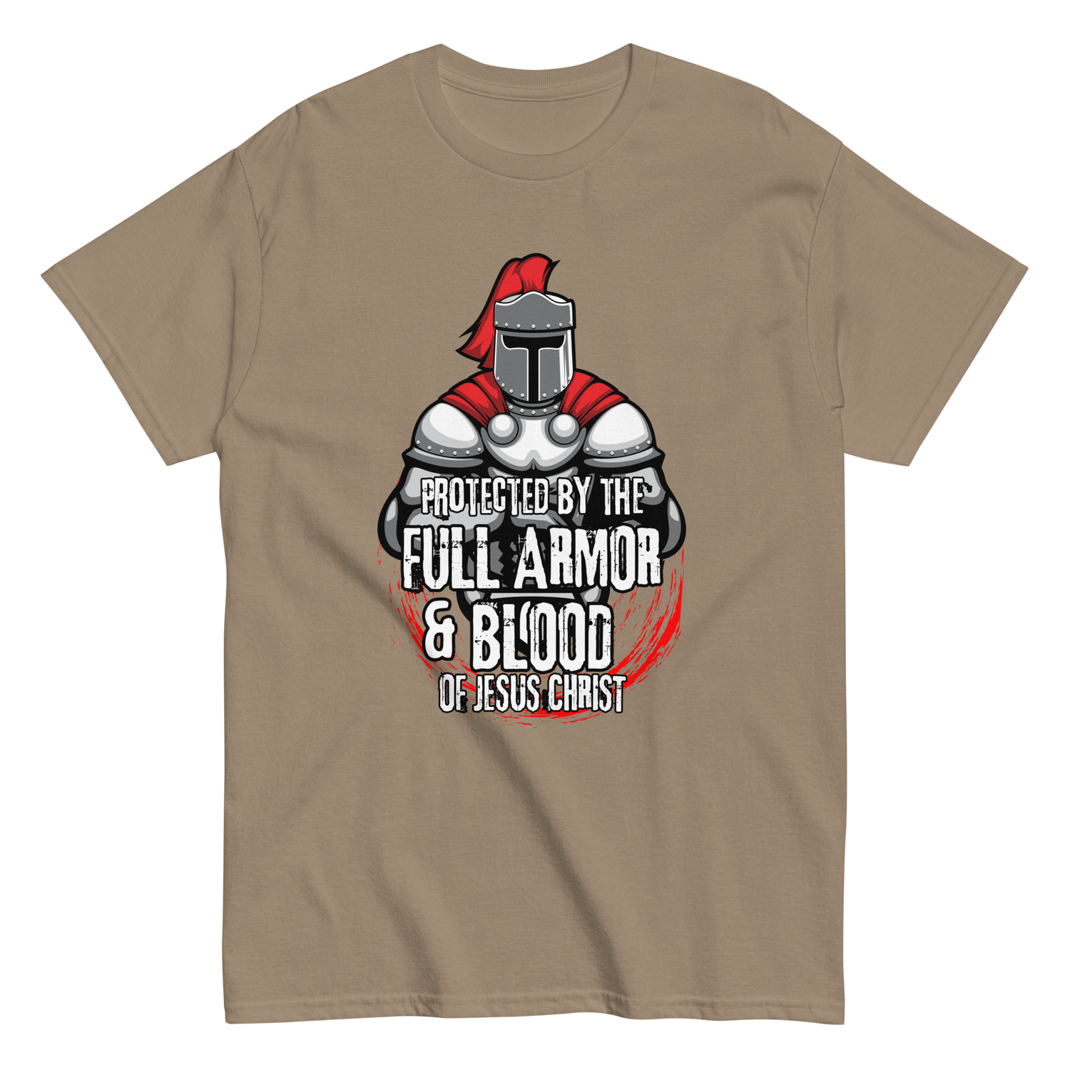 Full Armor & Blood of Jesus Christ Christian T-shirt