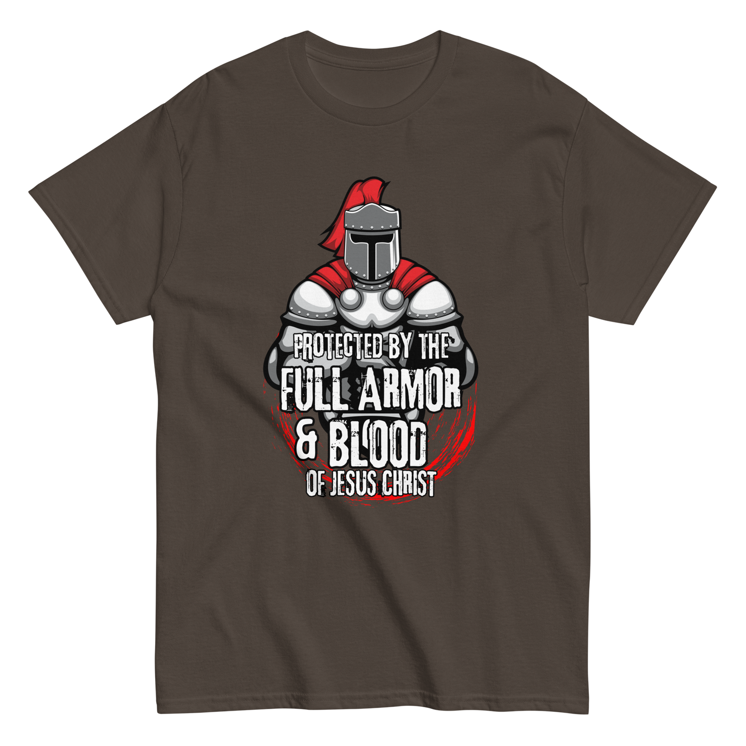 Full Armor & Blood of Jesus Christ Christian T-shirt