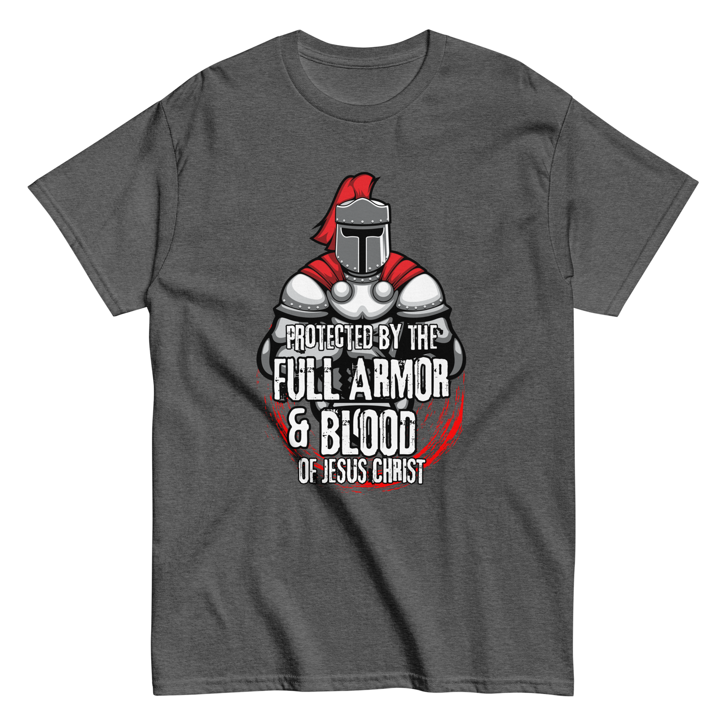 Full Armor & Blood of Jesus Christ Christian T-shirt