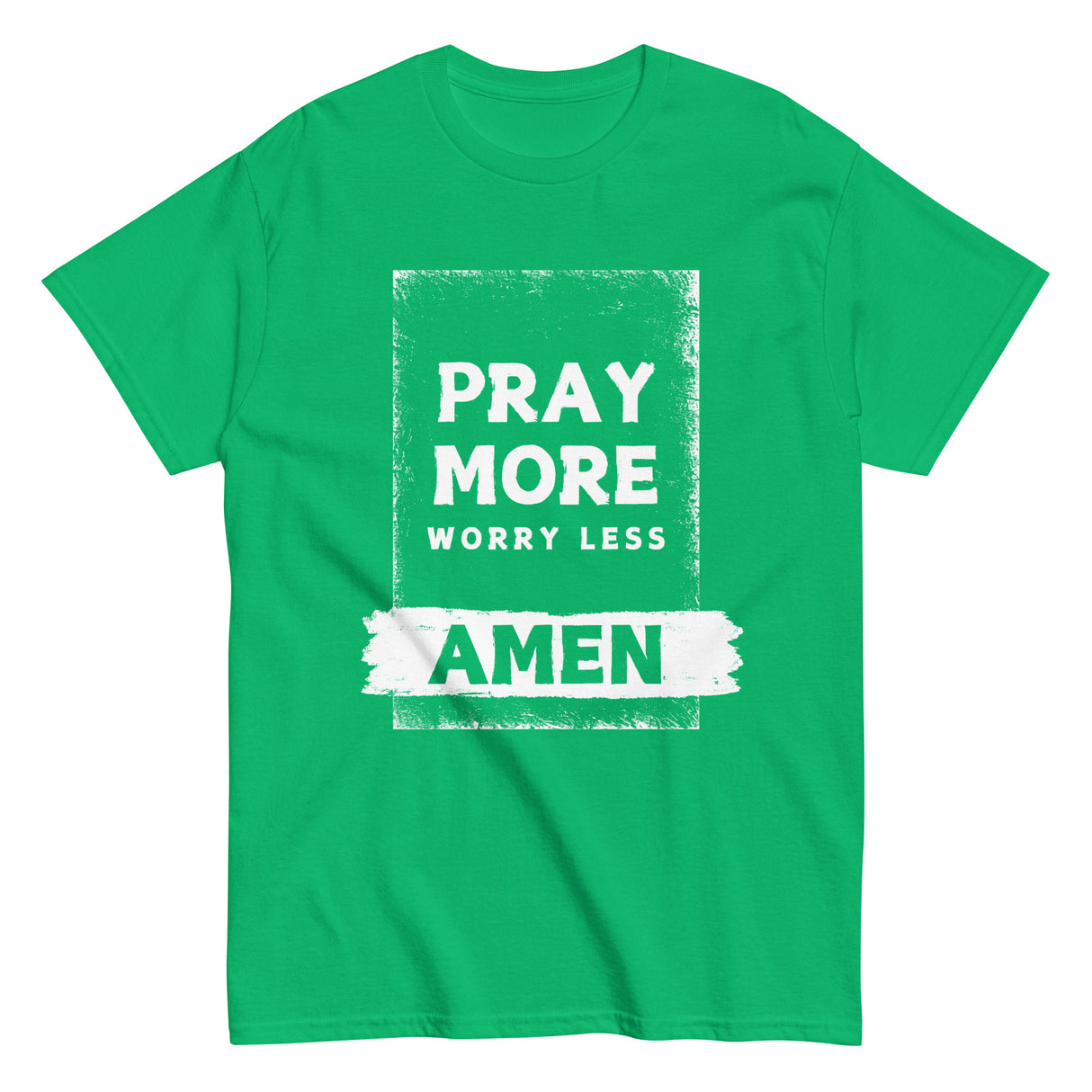 Pray More Worry Less Christian T-shirt