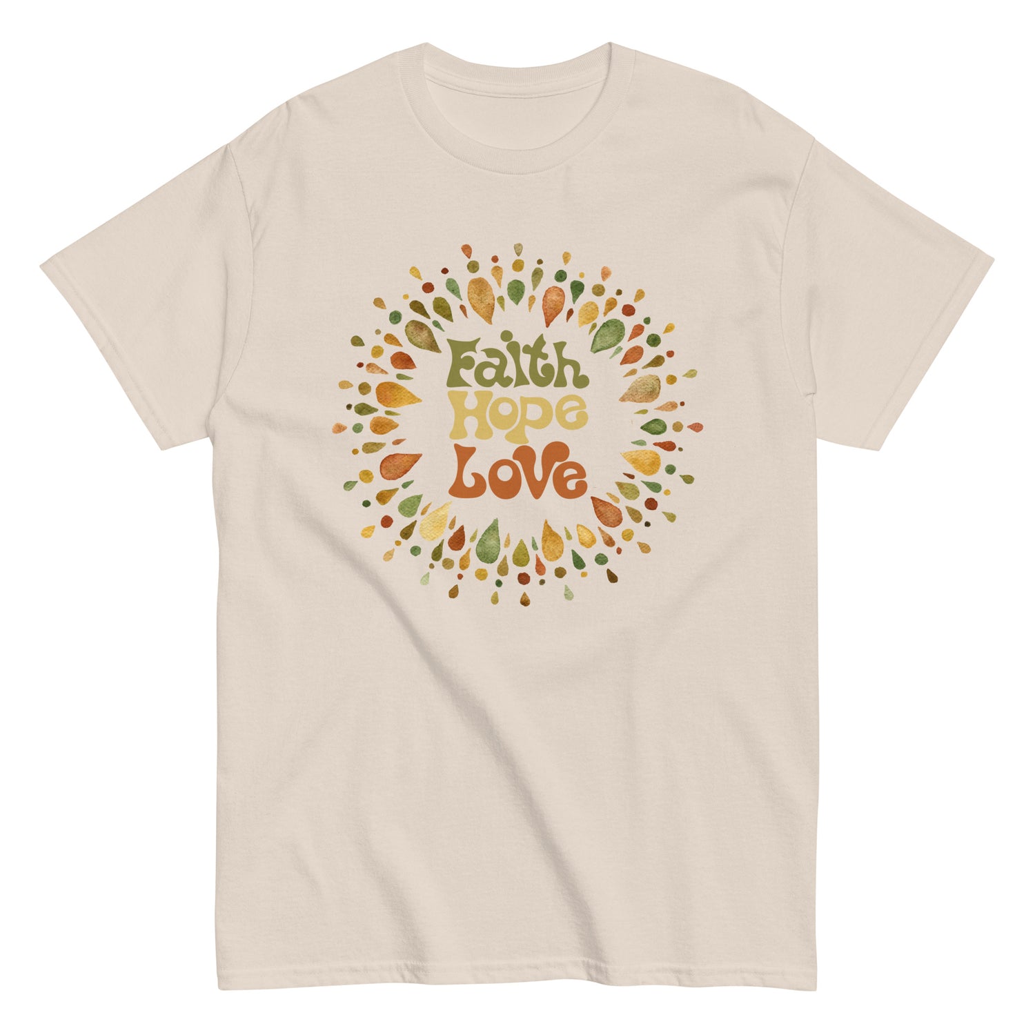 Faith Hope Love Christian T-shirt