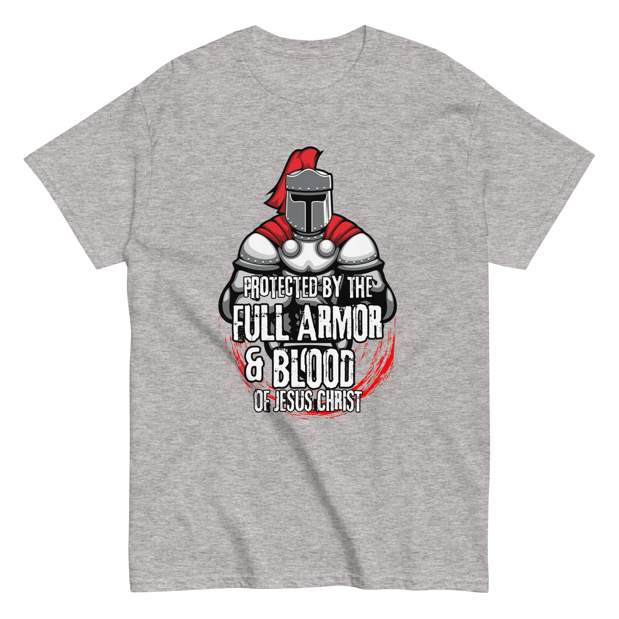Full Armor & Blood of Jesus Christ Christian T-shirt
