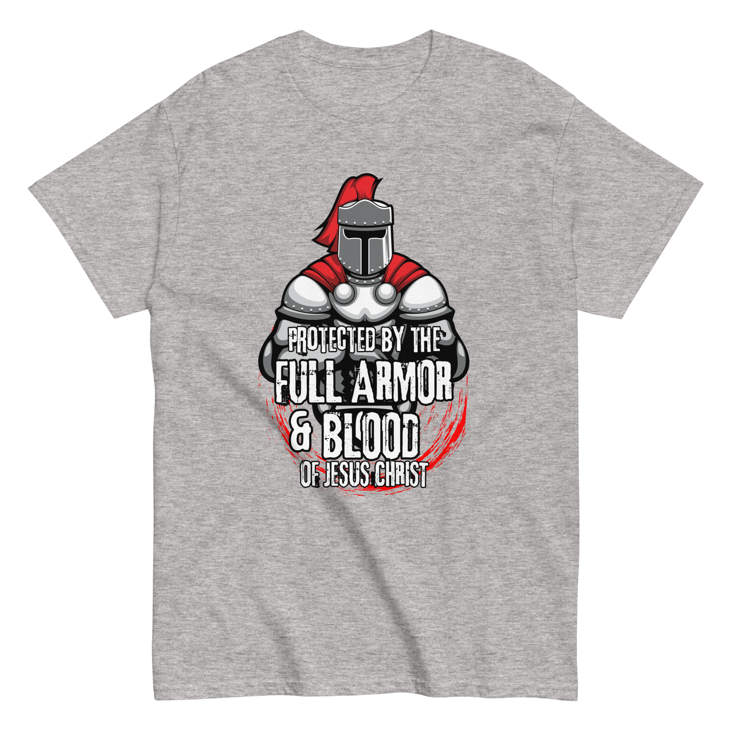 Full Armor & Blood of Jesus Christ Christian T-shirt