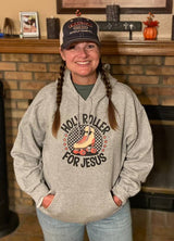 Holy Roller for Jesus Christian Hoodie | Faith, Fun & Comfort | Salt and Light