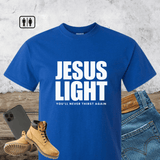Jesus Light Classic Christian Tee - Salt and Light Merch T-shirts