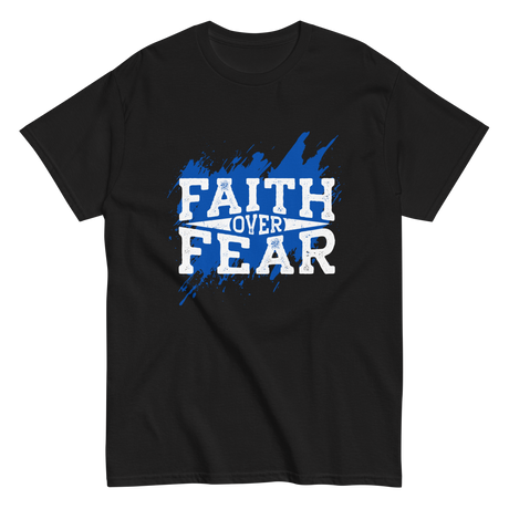 Salt and Light Merch Faith Over Fear Christian T-shirt