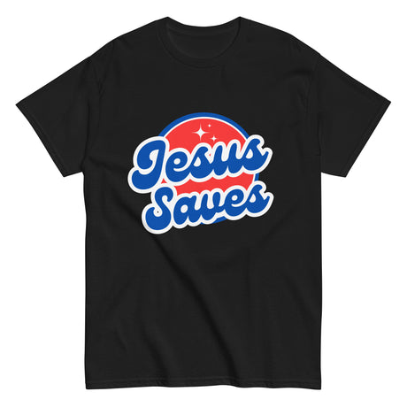 Jesus Saves Classic Retro Tee