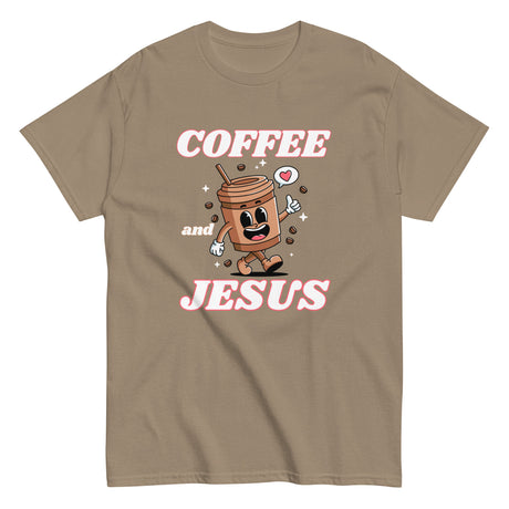 Coffee & Jesus Retro Classic Tee