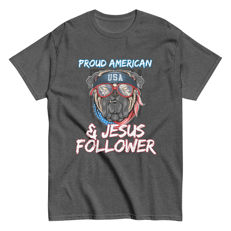 Proud American & Jesus Follower Classic Tee
