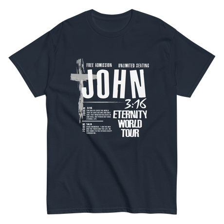 John 3:16 Eternity World Tour Retro Classic tee