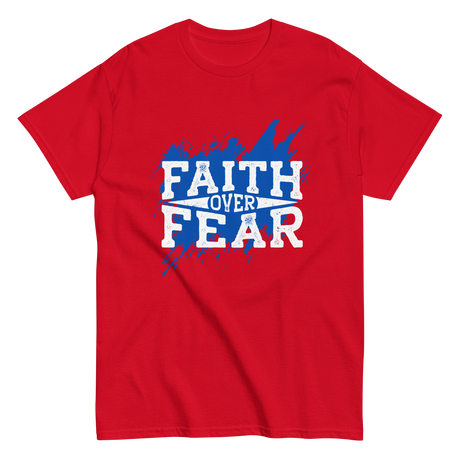 Salt and Light Merch Faith Over Fear Christian T-shirt