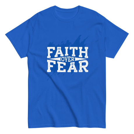 Salt and Light Merch Faith Over Fear Christian T-shirt