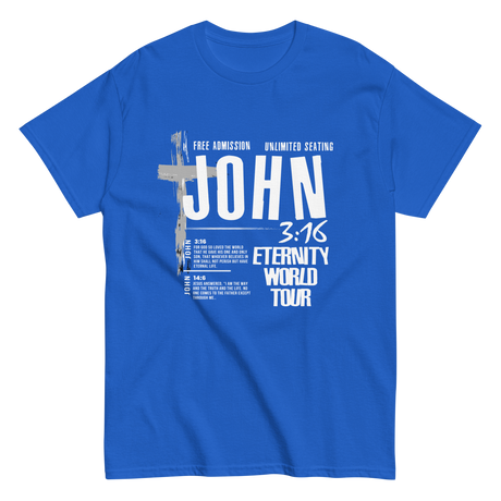 John 3:16 Eternity World Tour Retro Classic tee