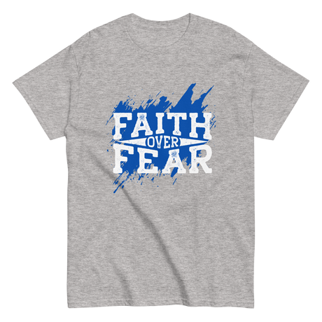 Salt and Light Merch Faith Over Fear Christian T-shirt