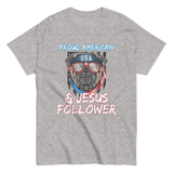 Proud American & Jesus Follower Christian T-shirt