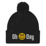 Oh Happy Day Emoji Pom-Pom Beanie