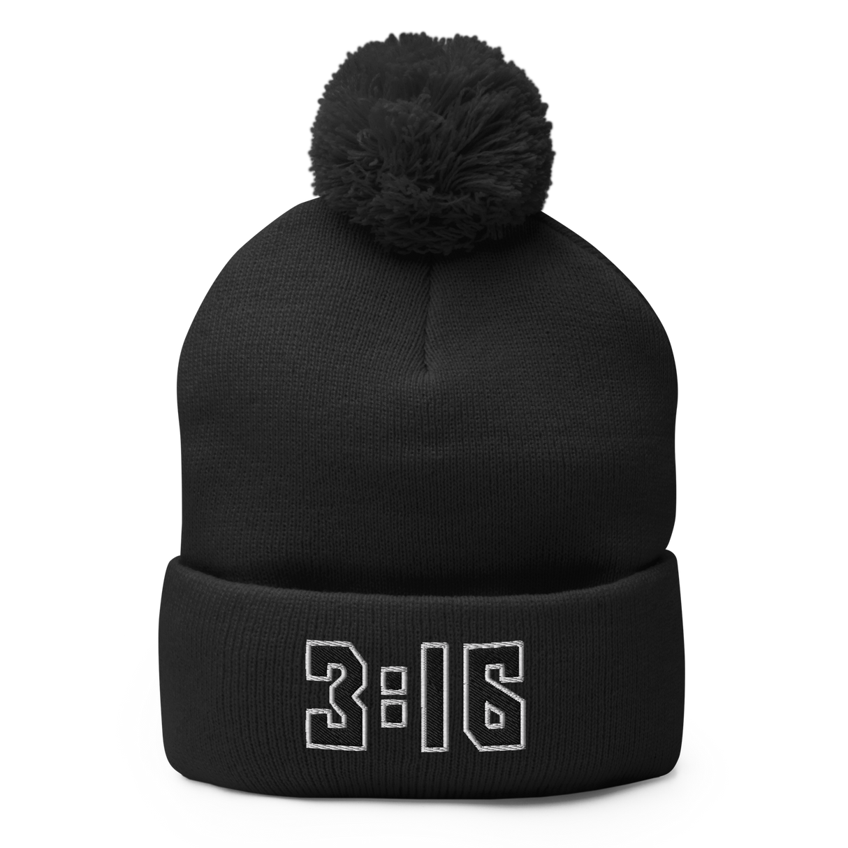 3:16 Pom-Pom Beanie