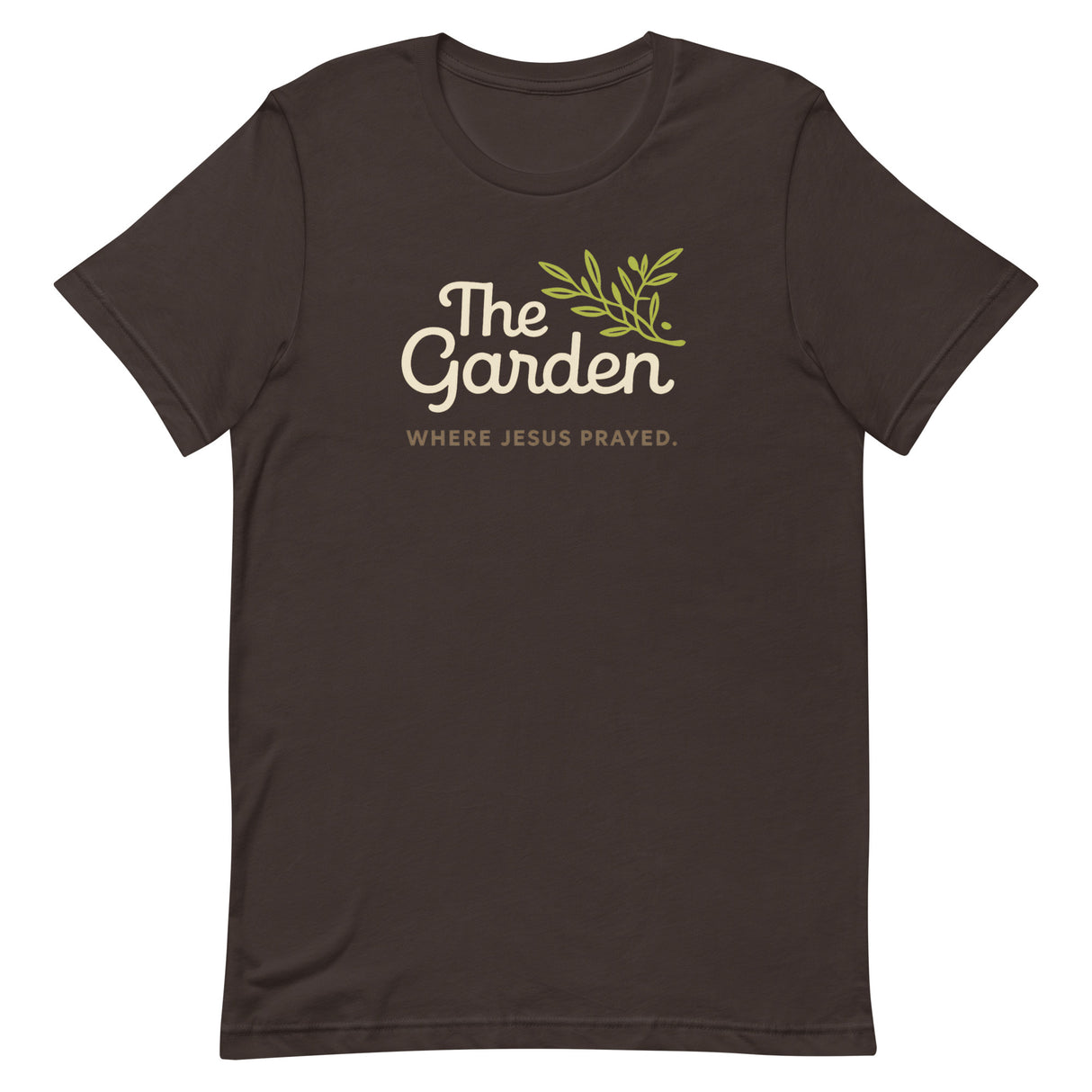 The Garden Where Jesus Prayed Christian Parody T-shirt inspired by Olive Garden – Salt and Light Merch