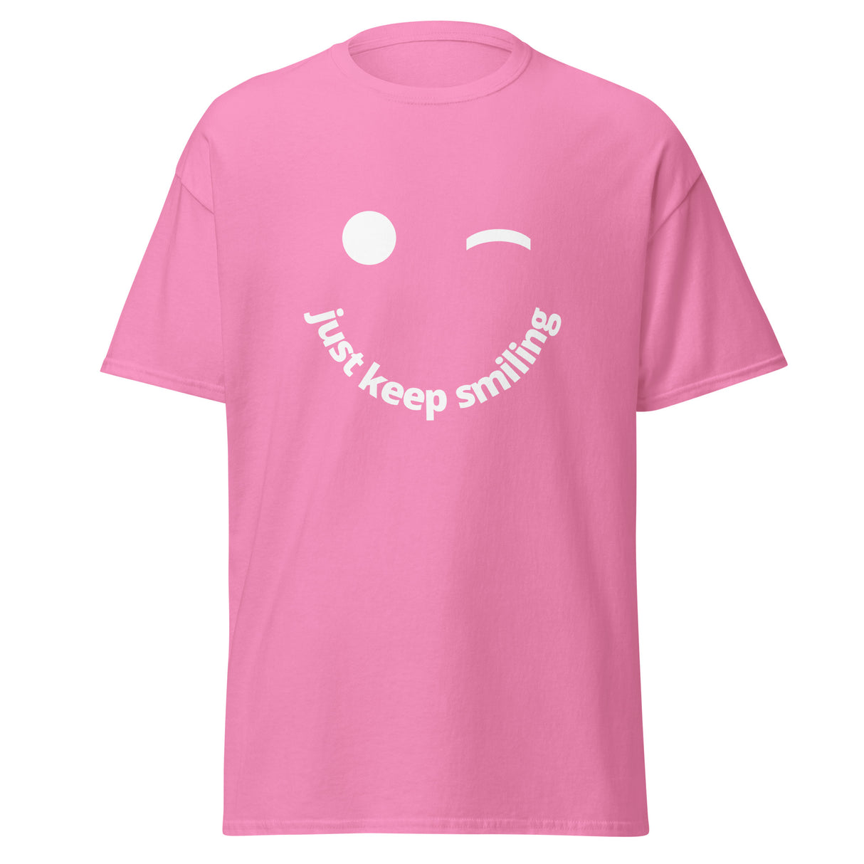 Just Keep Smiling Christian T-shirt